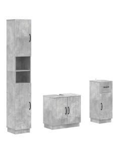 Set di armadietti da bagno in 3 pezzi HOORN