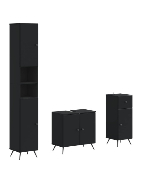 Set di armadietti da bagno in 3 pezzi BREDA
