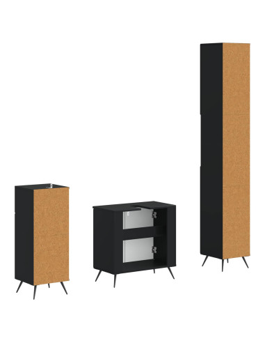 Set di armadietti da bagno in 3 pezzi BREDA