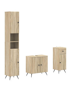 Set di armadietti da bagno in 3 pezzi BREDA