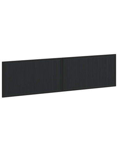 Testiera da Muro EDE Nero Legno ingegnerizzato