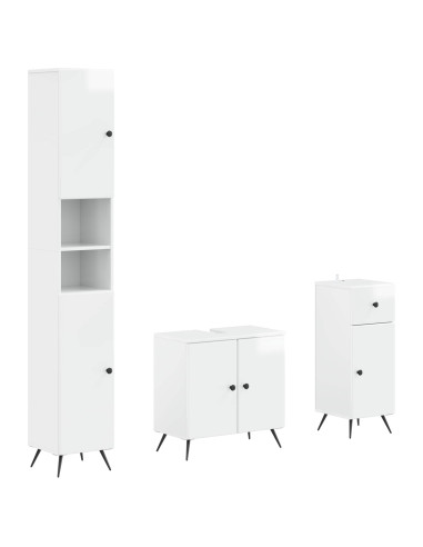 Set di armadietti da bagno in 3 pezzi BREDA