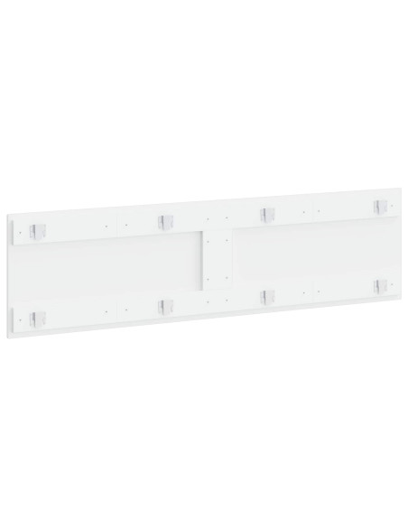 Testiera da Muro EDE Bianco Legno ingegnerizzato