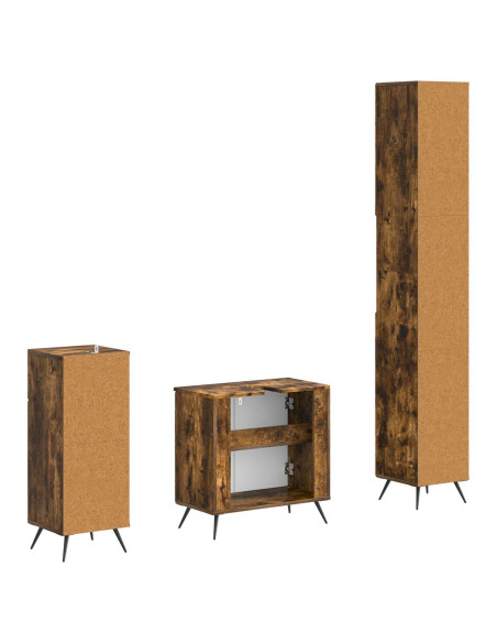 Set di armadietti da bagno in 3 pezzi BREDA