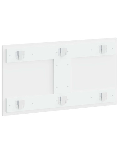 Testiera da Muro ALKMAAR Bianco Legno ingegnerizzato