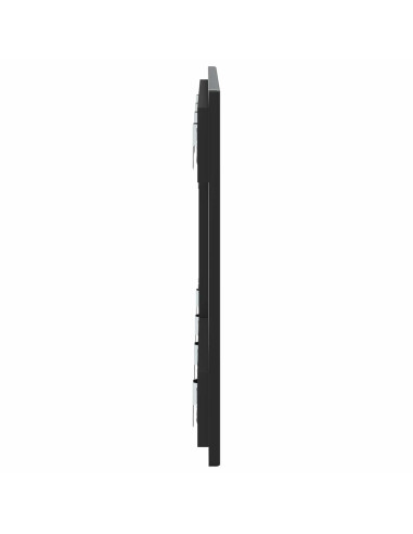 Testiera da Muro EDE Nero Legno ingegnerizzato