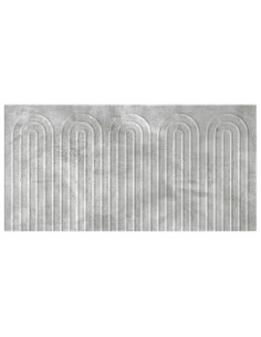 Testiera da Muro ALKMAAR Grigio Cemento Legno ingegnerizzato 2