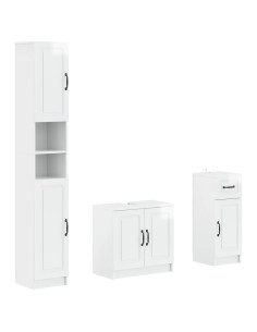 Set di armadietti da bagno in 3 pezzi UTRECHT