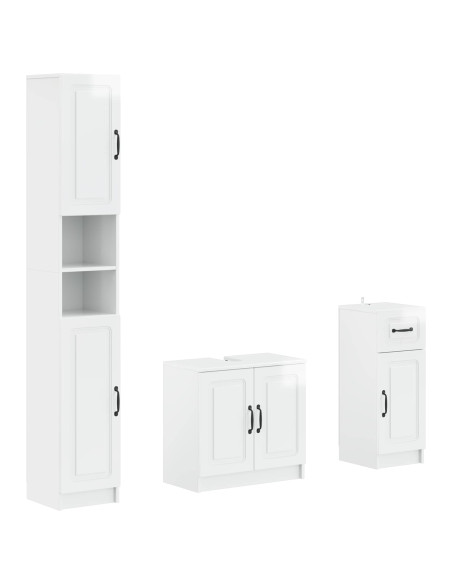 Set di armadietti da bagno in 3 pezzi UTRECHT