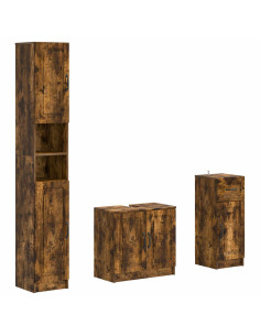 Set di armadietti da bagno in 3 pezzi UTRECHT