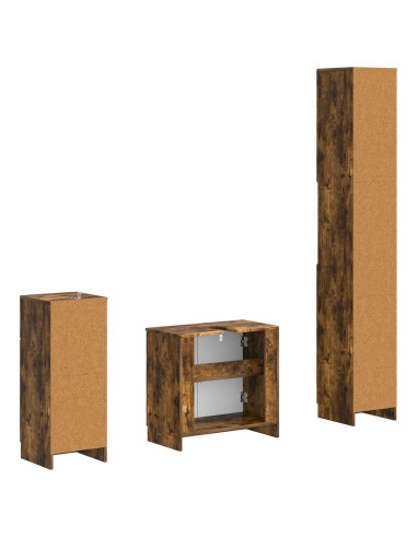 Set di armadietti da bagno in 3 pezzi UTRECHT