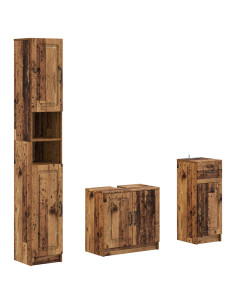 Set di armadietti da bagno in 3 pezzi UTRECHT