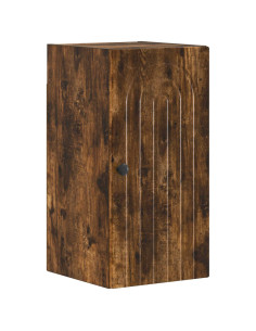 Set di Mobili da Bagno da 4 Pezzi ALKMAAR Rovere Fumo 2