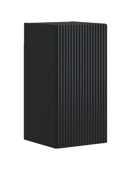 Set di Mobili da Bagno da 4 Pezzi ARNHEM Nero