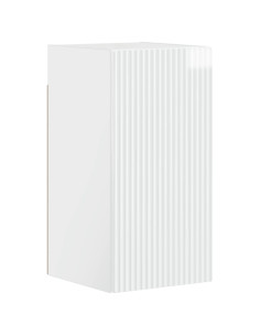 Set di Mobili da Bagno da 4 Pezzi ARNHEM Bianco Lucido 2