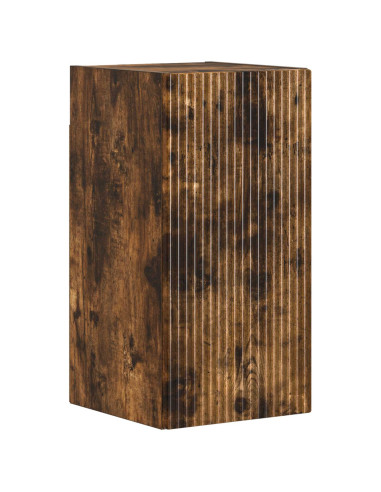 Set di Mobili da Bagno da 4 Pezzi ARNHEM Rovere Fumo