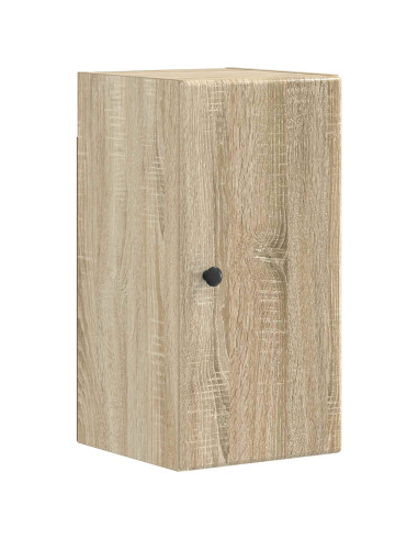 Set di Mobili da Bagno da 4 Pezzi BREDA Rovere Sonoma