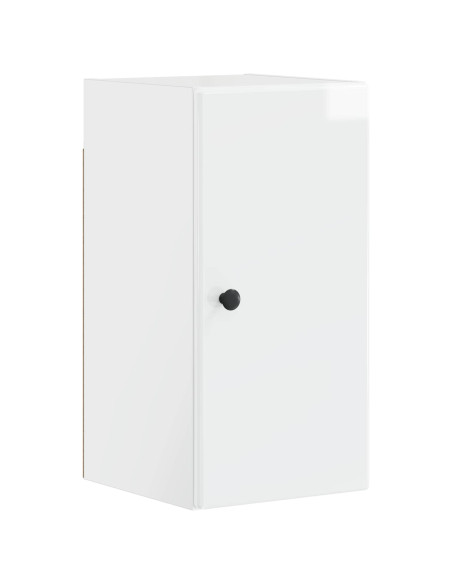 Set di Mobili da Bagno da 4 Pezzi BREDA Bianco Lucido