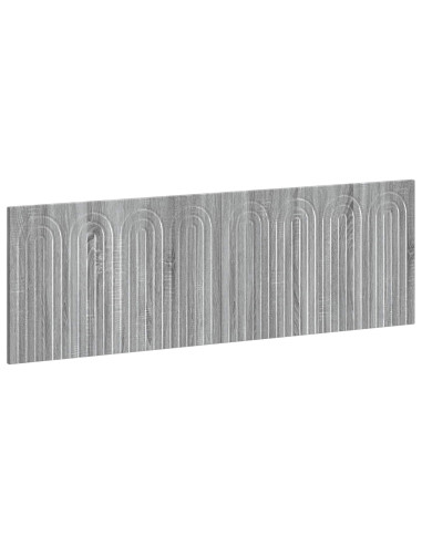 Testiera da Muro ALKMAAR Sonoma grigio Legno ingegnerizzato