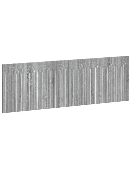 Testiera da Muro ALKMAAR Sonoma grigio Legno ingegnerizzato