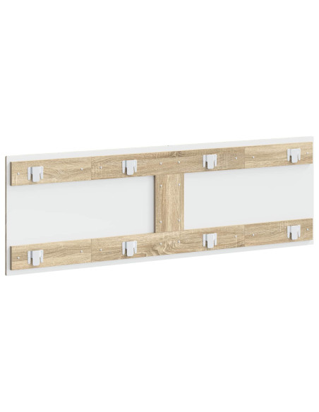 Testiera da Muro ALKMAAR Rovere Sonoma Legno ingegnerizzato