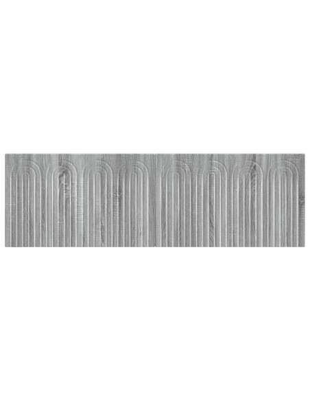 Testiera da Muro ALKMAAR Sonoma grigio Legno ingegnerizzato