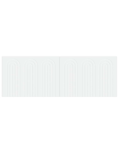 Testiera da Muro ALKMAAR Bianco Legno ingegnerizzato