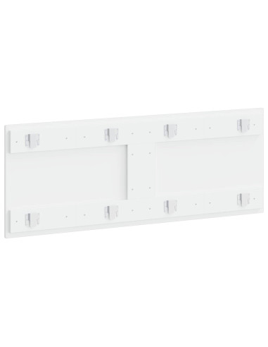 Testiera da Muro ALKMAAR Bianco Legno ingegnerizzato