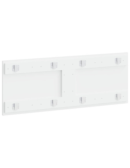 Testiera da Muro ALKMAAR Bianco Legno ingegnerizzato