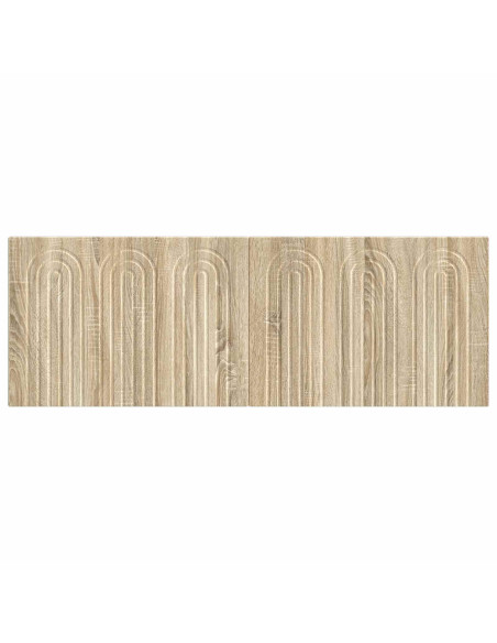 Testiera da Muro ALKMAAR Rovere Sonoma Legno ingegnerizzato