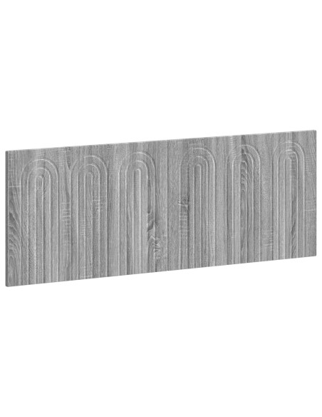 Testiera da Muro ALKMAAR Sonoma grigio Legno ingegnerizzato