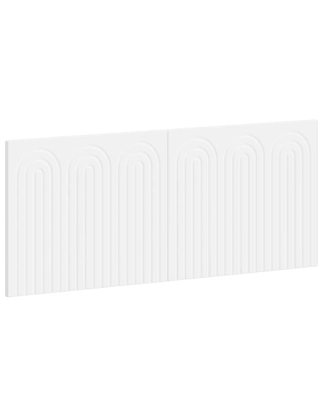 Testiera da Muro ALKMAAR Bianco Legno ingegnerizzato