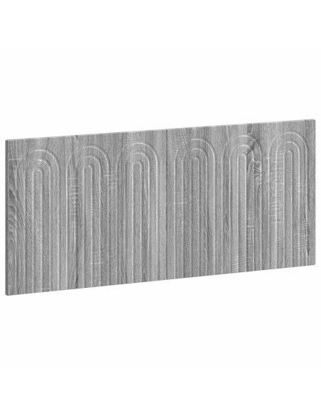 Testiera da Muro ALKMAAR Sonoma grigio Legno ingegnerizzato