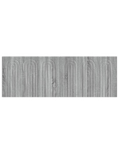 Testiera da Muro ALKMAAR Sonoma grigio Legno ingegnerizzato 2