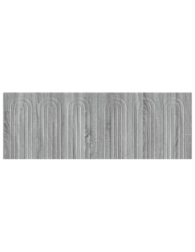 Testiera da Muro ALKMAAR Sonoma grigio Legno ingegnerizzato