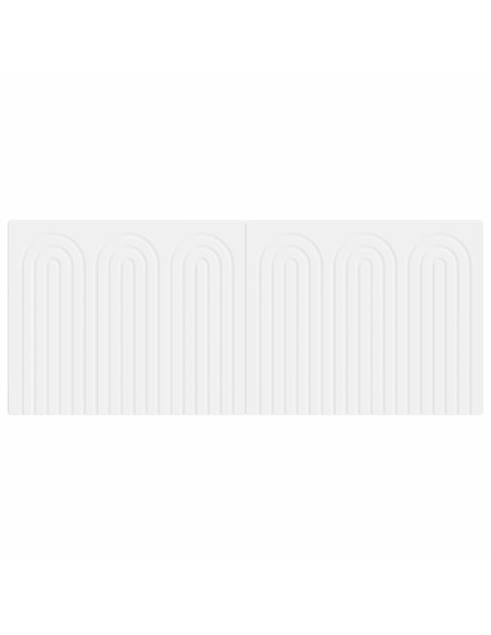 Testiera da Muro ALKMAAR Bianco Legno ingegnerizzato