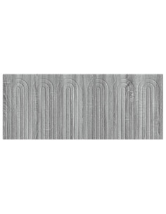 Testiera da Muro ALKMAAR Sonoma grigio Legno ingegnerizzato 2