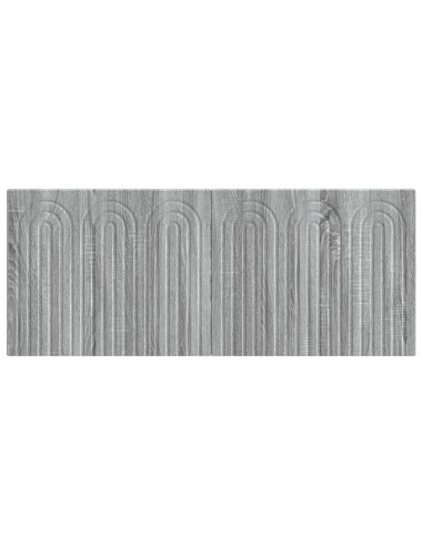 Testiera da Muro ALKMAAR Sonoma grigio Legno ingegnerizzato