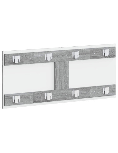 Testiera da Muro ALKMAAR Sonoma grigio Legno ingegnerizzato