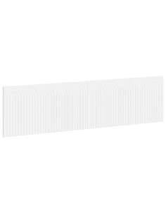 Testiera da Muro ALKMAAR Bianco Legno ingegnerizzato