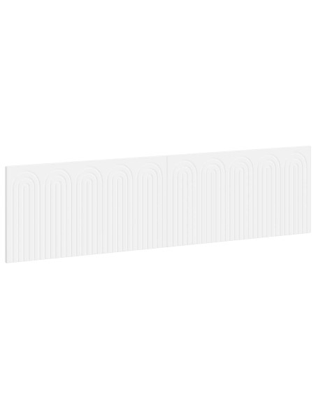 Testiera da Muro ALKMAAR Bianco Legno ingegnerizzato