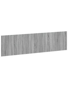Testiera da Muro ALKMAAR Sonoma grigio Legno ingegnerizzato