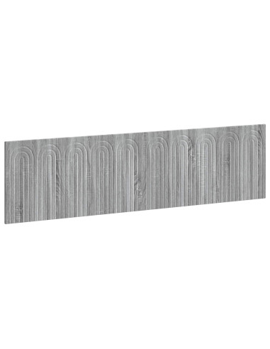 Testiera da Muro ALKMAAR Sonoma grigio Legno ingegnerizzato