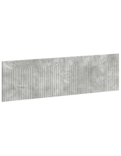 Testiera da Muro ALKMAAR Grigio Cemento Legno ingegnerizzato