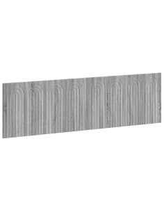 Testiera da Muro ALKMAAR Sonoma grigio Legno ingegnerizzato