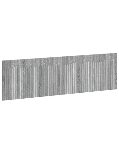 Testiera da Muro ALKMAAR Sonoma grigio Legno ingegnerizzato