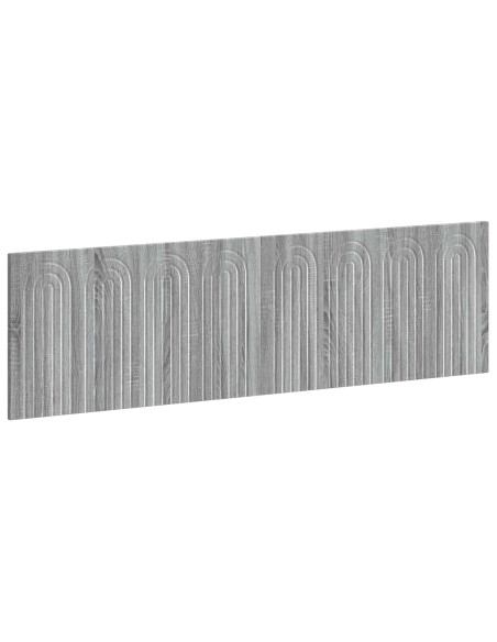 Testiera da Muro ALKMAAR Sonoma grigio Legno ingegnerizzato