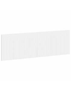 Testiera da Muro ALKMAAR Bianco Legno ingegnerizzato