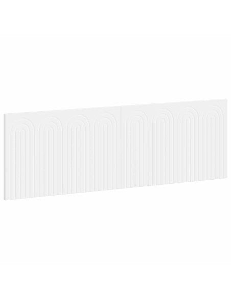 Testiera da Muro ALKMAAR Bianco Legno ingegnerizzato
