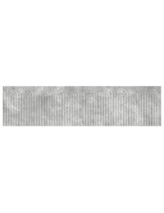 Testiera da Muro ALKMAAR Grigio Cemento Legno ingegnerizzato 2